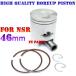  высокое качество 46mm bore up поршень комплект NSR50 NS-1 CRM50 NS50F MBX50F(AC08) MTX50R(AD06) поршневое кольцо + поршень булавка + пружинное стопорное кольцо есть 