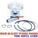  высокое качество 45mm bore up поршень ji- two ZZ CA1PBveruteCA1MA CA1MB 2 cycle адрес 50 UG50 поршневое кольцо + поршень булавка + пружинное стопорное кольцо есть 