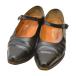  Junya Watanabe Comme des Garcons COMME des GARCONS кожа обувь ремешок XS размер чёрный женский F-LSHOE5087