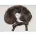 kisono Io chisonoio? голубой мех лисы muffler / пелерина мех Brown женский e_u F-MR1013