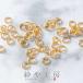  круг can высшее маленький позолоченный Gold примерно 3mm примерно 40 шт передний и задний (до и после) кольцо основы основы материал ma LUKA n брелок для ключа колье серьги серьги примерно 0.3cm