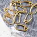  серьги детали позолоченный 5 пара 10 шт крюк модель . линия форма can есть Gold 15mm металл аллергия соответствует никель свободный примерно 1.5cm аксессуары детали 