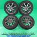  Roox 155/65R14 зимний 60%-70% гора YOKOHAMA iceGUARD6 4шт.@4 дыра PCD100 4.5J +45 N-BOX Dayz Wagon R Tanto б/у Niigata 