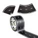 PlayTape Road Tape and Curves for Toy Cars - 1 Roll of 60 ft. x 2 in. Black Road + 1 Roll of 36 Curves ¹͢