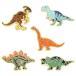5Pcs Cartoon Cute Dinosaur Enamel Pins Colorful Animal Enamel Brooch Badge Different Themes Dinosaur Lapel Pin Alloy Brooch Badge for Cloth ¹͢
