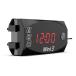  for motorcycle digital meter voltmeter / thermometer / clock 3in1 waterproof dustproof bad weather . safety LED indicator red voltmeter light weight compact 12V car exclusive use HR-SMC3IN1