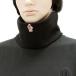  бесплатная доставка 15 MONCLER GRENOBLE Moncler gru noble 3C00001 809EG черный защита горла "neck warmer" Logo size L