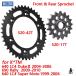 �݊��i KTM 640 LC4/690 �����[�p �t�����g���A�X�v���P�b�g�h���C�u�`�F�[�� 17T/42T