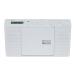  Toshiba CD радио TY-C270W белый широкий FM соответствует изучение английского языка .ENGLISH режим CD плеер AM FM resume function тонкий 4560158876835