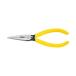 Klein Tools D203-6H2 Long Nose Side-Cutter Stripping Pliers, Induction Hard