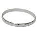 Sterling Silver 6mm Wide Puffy 67mm 2.6 Ich Bangle Bracelet, Hammered¹͢ʡ