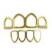 18k Gold Teeth Grillz Open Face Outline 4 Teeth Vampire Fangs Grillz¹͢ʡ