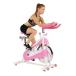 Sunny Health & Fitness P8150 ベルトドライブ プレミアム屋内サイクリングバイク ピンク並行輸入品　送料無料