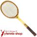  Vintage racket Bank loft (Bancroft) wing bru Don WIMBLEDON wooden tennis racket 