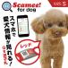 Scamee! for dogs Cami -[S] red red seal 5 sheets &si Ricoh n plate tag set DGSL-A6-S005-01S-RED