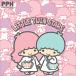  Sanrio LITTLE TWIN STARS Little Twin Stars ALLki Kirara поглощение сиденье три Британия сотрудничество товар настольный теннис защита сиденье определенные товары Y настольный теннис магазин (Sanrio)[M рейс 1/30]