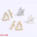 [ в тот же день возможность ] дизайн man teru Heart type 15×21mm(4 комплект )