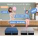 pltstore батут подушка [65x65cm] большой высота отталкивание для помещений детский для взрослых тихий звук дом для для бытового использования Mini батут тренировка тренировка подарок 