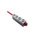 Lego * не использовался! springs shooter . красный цвет прозрачный. стрела 