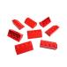  Lego * красный цвет. 2×4 slope 8 позиций комплект (45 раз * б/у товар )