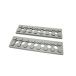  Lego *2×8 technique plate 2 позиций комплект ( старый серый * б/у товар )