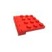 Lego * красный цвет. 4×4 шарнир plate ( б/у товар )