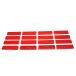  Lego * красный цвет. 1×4 плитка 16 позиций комплект ( б/у товар )