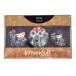 Kimmidoll стекло магнит магнит зажим рефрижератор kokeshi рисунок (FUMI)