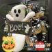 [ специальная цена ]Halloween Halloween украшение Halloween lease рождественский венок .. поверхность белый симпатичный орнамент вход дверь украшение сад украшение маскарадный костюм party 