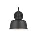 Sea Gull Lighting Generation 8537401-12 Transitional One Outdoor Wall Lantern from Seagull-Barn Light Collection in Black Finish, Small