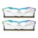 TEAMGROUP T-Force Delta RGB DDR5 Ram 32GB Kit (2x16GB) 7200MHz (PC5-57600) CL34 Desktop Memory Module Ram (White) for 600 Series Chipset - FF4D532G720