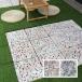 6 листов SET камень Stone камень татами способ деревянная панель joint тип 30×30cm высокая прочность DIY балкон . двор модный садоводство веранда вход joint простота установки 