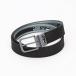  мужской ремень популярный бренд FILA filler 38mm двусторонний кожаный ремень черный × продолжение Logo принт USA прямой импорт FF11406 бесплатная доставка выгода tok2WEEKS