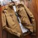 3 цвет качество установить воротник мужской милитари жакет "куртка пилота" байкерская куртка блузон джемпер внешний весна осень-зима 