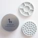 Etchre tea - ceramics made circle can Mini Palette 2 sheets 37 bulkhead . coating sample cardboard attaching 