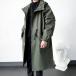  Mod's Coat мужской с капюшоном . длинное пальто внешний casual милитари весна осень симпатичный свободно мужская мода с карманом одноцветный 