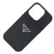  Prada смартфон кейс iPhone15 Pro для 1ZH181 черный safia-no кожа б/у смартфон покрытие мобильный кейс 