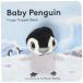 [ abroad. picture book ] English version Baby Penguin: Finger Puppet Book object age 0~5 -years old finger doll. attaching device picture book [ mail service correspondence ]