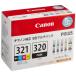 Canon Ink Tank BCI-321 (BK / C / M / Y) + BCI-320 multi-pack ¹͢