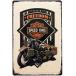  античный metal en Boss plate S [SPEED KING]< мотоцикл >