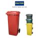  Dulton пластик мусор can 120 литров мусорная корзина модный популярный (RED / GRAY / YELLOW / GREEN) включая доставку 