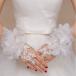  палец нет перчатки палец отсутствует перчатка свадьба перчатка свадебный перчатки Short перчатка вышивка гонки . цветок лента имеется невеста сопутствующие товары белый 