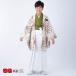 . есть hakama распродажа во время перо тканый hakama в аренду мужчина . ученик начальной школы 9 -слойный крем трещина лен. лист × рисунок hakama Junior церемония окончания мужчина соответствует рост 150~155cm JY019-JY150