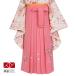  hakama одиночный товар в аренду церемония окончания университет ученик начальной школы .. розовый × вышивка ( Junior 75) красота .* одевание место проведения к прямая поставка OK P124-4S