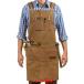  высококлассный воск парусина бизнес фартук карман задний Cross с ремешком мужской женский крепкий работа одежда мода выход одежда одежда хороший 