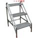  стремянка 3 уровень 70cm складной нержавеющая сталь подножка переносной лестница для бытового использования цветок . подножка лестница выдерживаемая нагрузка 150kg наружный салон преобразование уборка 