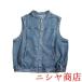  Denim лучший мужской летний G Jean безрукавка choki Denim лучший круглый вырез накладывающийся надеты casual весна лето тонкий мягкий свободно внешний верхняя одежда 