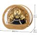  кукла для празника мальчиков compact в кейсе иен type круг форма добродетель река шлем 5 номер золотой добродетель река дом . шлем украшение акрил кейс современный дерево симпатичный 5 месяц кукла ...0510