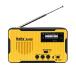 Kaito Voyager Scout Emergency Radio KA400 AM/FM NOAA Weather Alert 5-Way Powered Solar Crank Radio Receiver with Bluetooth, MP3 Player, LED Flashlight