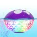 Portable Bluetooth Speakers Wireless Colorful Lights Show,IPX7 Waterproof Floating Pool Speaker,Built-in Mic Crystal Clear Sound Shower Speaker 50ft R